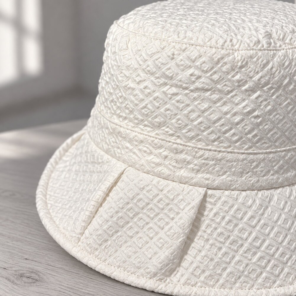 CHANEL Quilted CC Bucket Hat - Picture 6 of 6